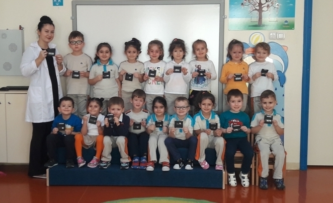 Güneşli Okyanus Koleji Okul Öncesi Yunuslar Grubu Fen ve Matematik Etkinliğinde