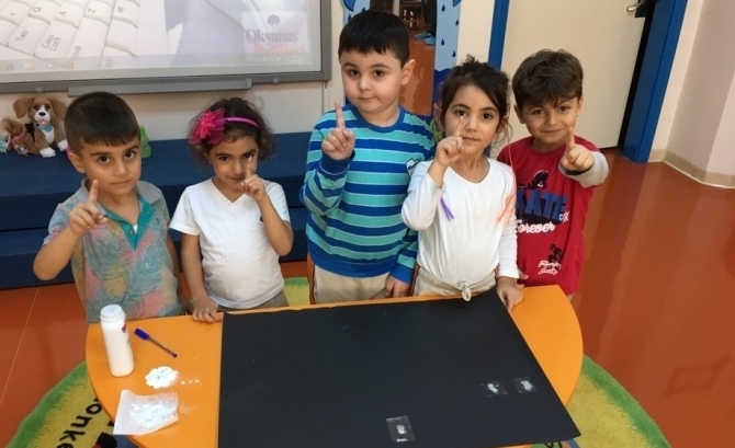 Güneşli Okyanus Koleji Okul Öncesi Yunuslar Grubu Fen Doğa Etkinliğinde