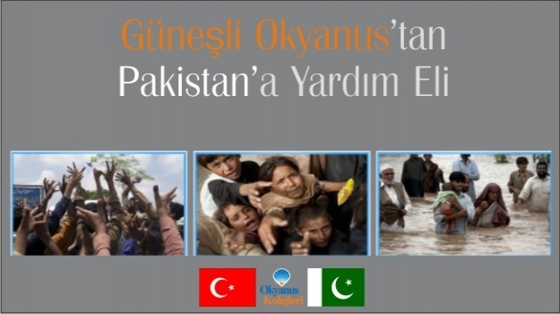 Güneşli Okyanus Kolejinden Pakistana Yardım