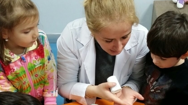 Halkalı Okul Öncesi İnciler Sınıfı Fen ve Doğa Dersinde