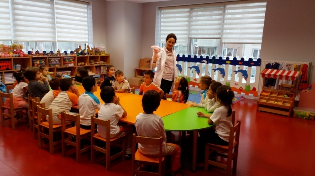 Halkalı Okul Öncesi Minikleri Yeni Eğitim Öğretim Yılına Merhaba Dedi.