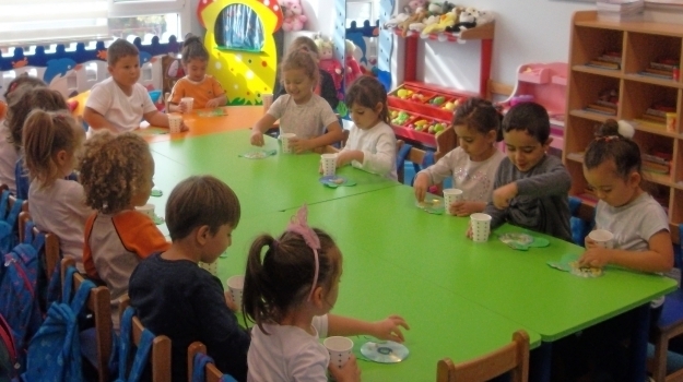Halkalı Okul Öncesi Yunuslar Grubu Sanat Etkinliğinde