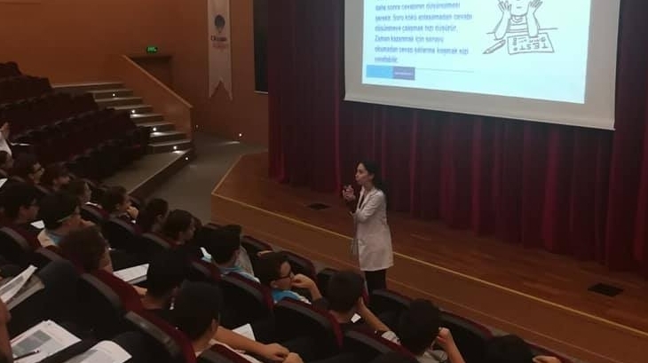 Halkalı Okyanus Koleji 8.Sınıf Öğrencilerimize ‘Test Çözme Teknikleri’ Semineri