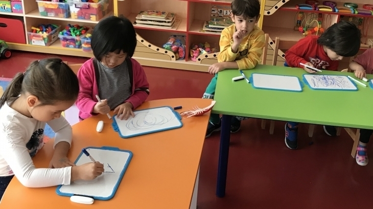 Halkalı Okyanus Koleji Ağaçlar Grubu Matematik Etkinliği Yapıyor