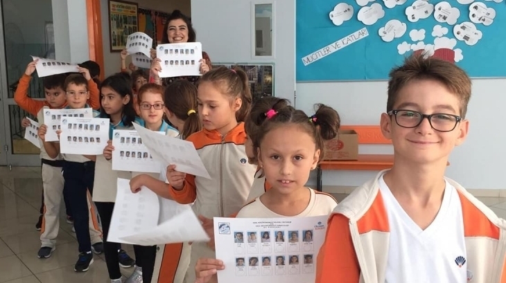Halkalı Okyanus Koleji İlkokul Kademesinden ''Demokrasi Eğitimi Projesi''