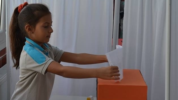 Halkalı Okyanus Koleji İlkokulunda Seçim Vakti