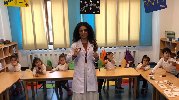 İncek Mercan Sınıfı Fastrackids Dersinde Bitkilerin Dünyasına Açıldı