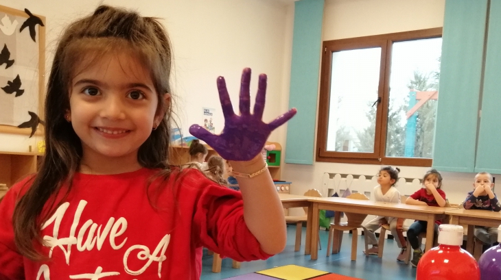 İncek Mercan Sınıfı Portfolyo Hazırlıklarına Keyifle Devam Ediyor