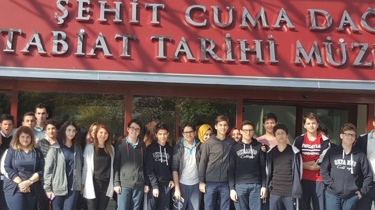 MTA Şehit Cuma Dağ Tabiat Tarihi Müzesi'ne Ziyaretimiz