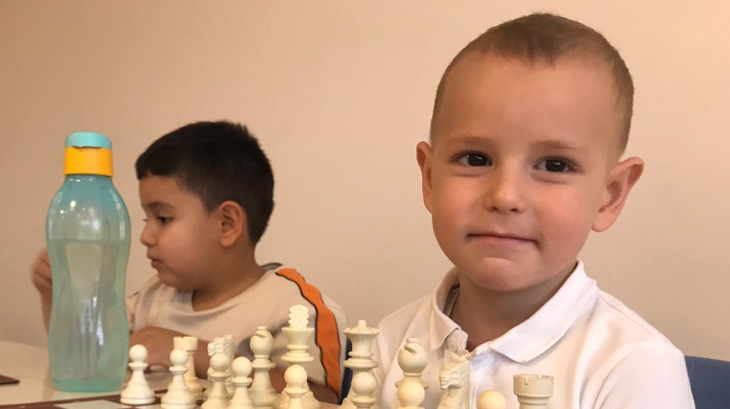 İncek Okyanus Koleji Mercan Sınıfı Satranç Dersinde