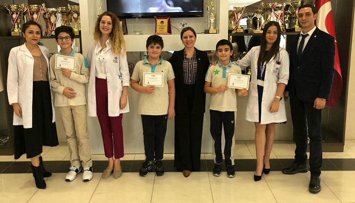 İncek Okyanus Koleji Öğrencileri Haftanın Matematikçisini Seçti