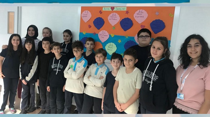 İncek Okyanus Kolejinde Ayın Saygını