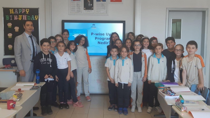 İncek Okyanus Kolejinde P-Wise Uyum Programı