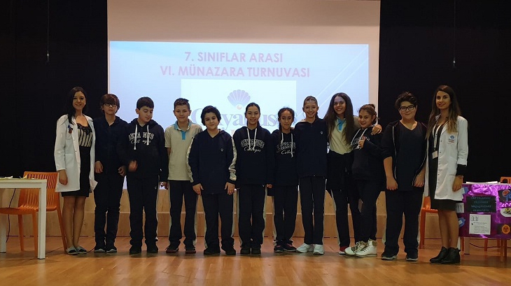 İncek Okyanus Kolejinde VI. Münazara Turnuvası