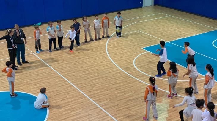 İncek Okyanus Kolejinde Yakan Top Turnuvası