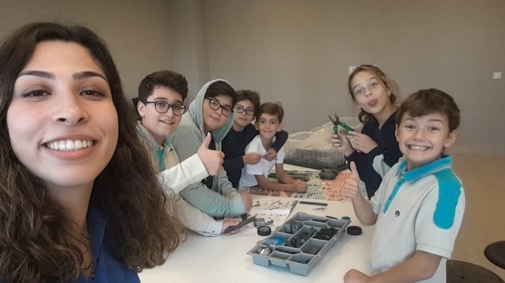 İncek Okyanus Ortaokul Kademesi Robotik Dersine Başladı
