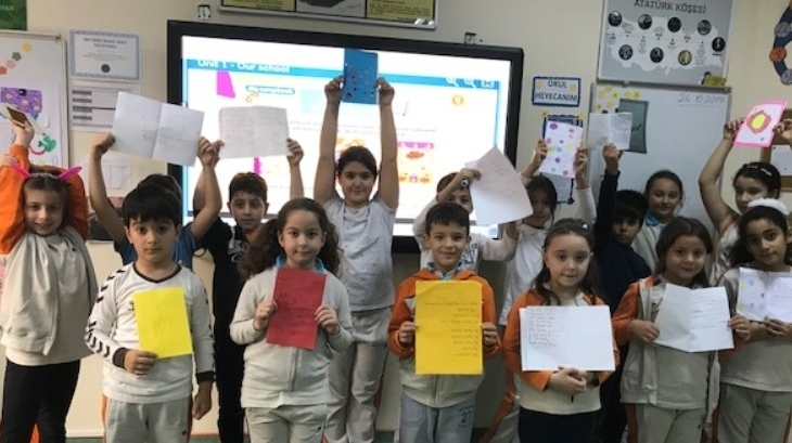 İngilizce Dersi Sınıf İçi Etkinliklerimiz Devam Ediyor