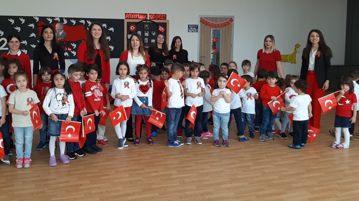 Keçiören Okul Öncesi 29 Ekim Cumhuriyet Bayramını Kutluyor