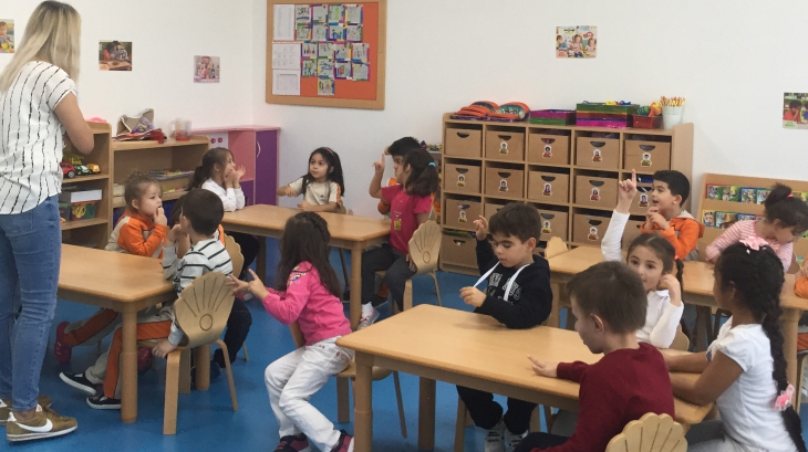 Keçiören Okul Öncesi Gökkuşağı Sınıfı Aile Katılımı Etkinliğinde