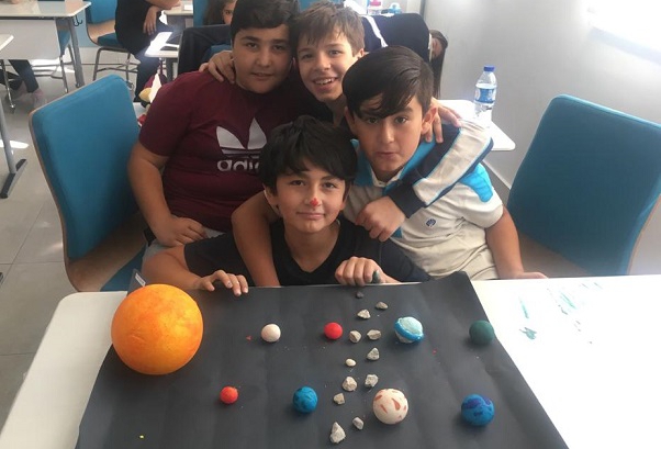 Keçiören Okyanus Koleji Öğrencileri Güneş Sistemini Keşfediyor