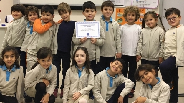 Kemerburgaz Okyanus Koleji 1-D Sınıfı Haftanın Örnek Sınıfı Seçildi