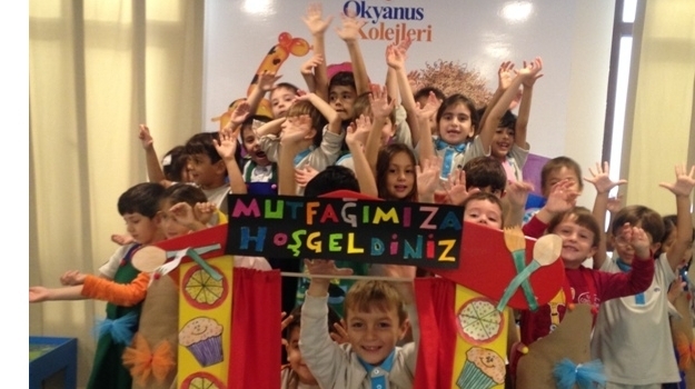 Kemerburgaz Okyanus Koleji Anaokulu Küçük Pizzacılar Etkinliğinde