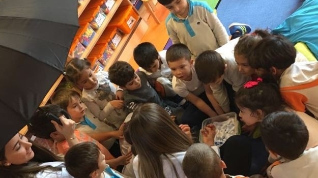 Kemerburgaz Okyanus Koleji Anaokulu Yıldızlar Sınıfı Yağmur Deneyi Etkinliği