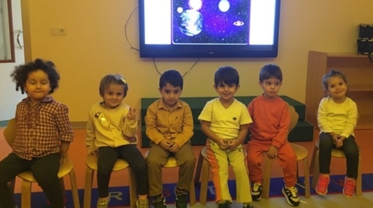 Kemerburgaz Okyanus Koleji Çiçekler Grubu Öğrencileri Fastrackids Dersinde