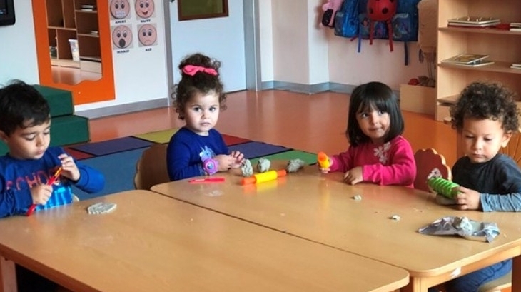 Kemerburgaz Okyanus Koleji Çiçekler Grubu Öğrencileri Art & Craft Etkinliğinde