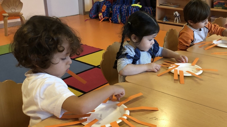 Kemerburgaz Okyanus Koleji Çiçekler Grubu Öğrencileri Art & Craft