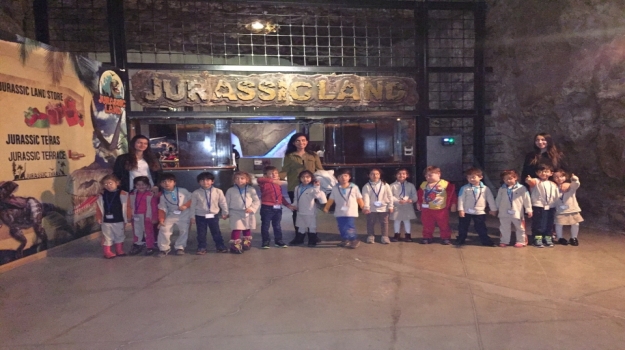 Kemerburgaz Okyanus Koleji Okulöncesi  Jurassicland Gezisinde