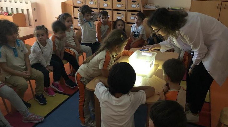 Kemerburgaz Okyanus Koleji Yıldızlar Grubu Science&Music Etkinliğinde