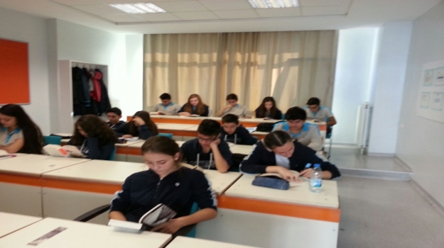 Halkalı Okyanus Öğrencileri Kitap Okuma Etkinliğinde