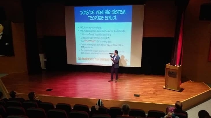 Lise Kademesi 12. Sınıf Velilerimiz Yks Seminerinde...