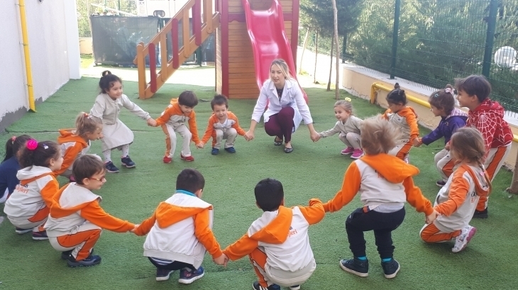 Mavişehir Okyanus Koleji Okul Öncesi İnciler Grubu Oyun Etkinliğinde