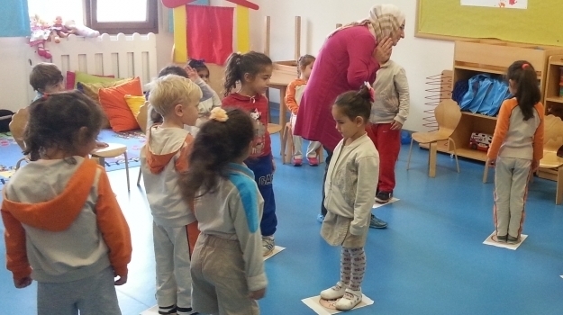 Mimaroba  Okul Öncesi Yunuslar Grubu Aile Katılım Etkinliğinde