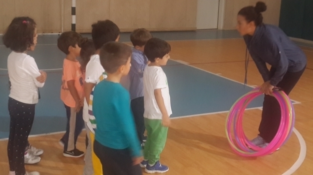 Mimaroba Okul Öncesi Bulutlar Grubu Beceri Koordinasyonu Etkinliğinde