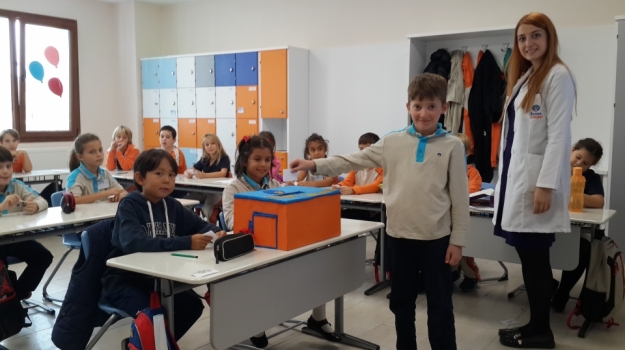 Mimarsinan Okyanus İlkokul Öğrencileri Sınıf Temsilcilerini Seçiyor