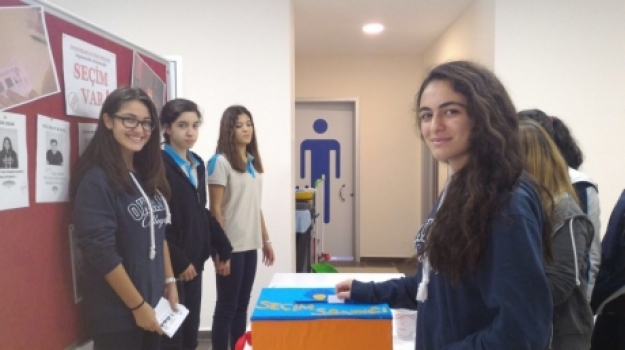 Mimaroba Okyanus Koleji Lise Kademesi Başkanını Seçti