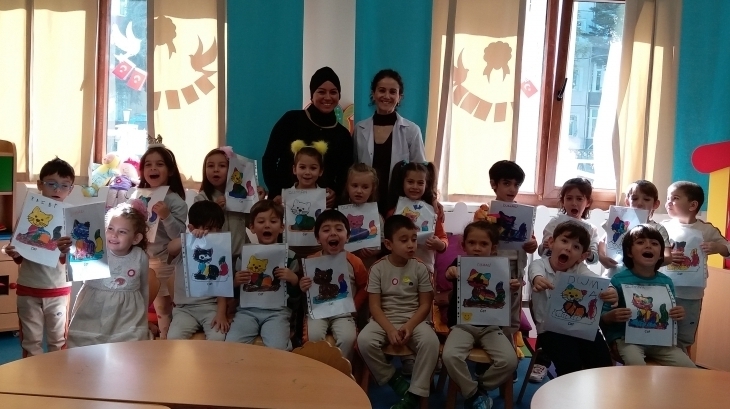 Mimarsinan Okyanus Koleji Okul Öncesi Gökkuşağı Grubu Aile Katılım Etkinliğinde