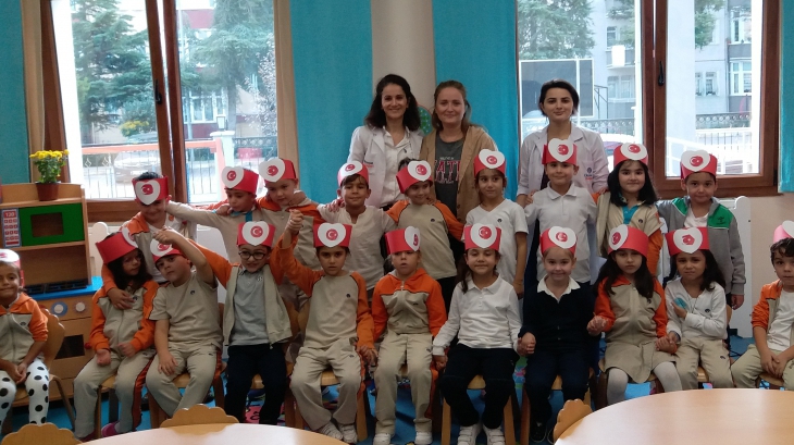 Mimarsinan Okyanus Koleji Okul Öncesi Gökkuşağı Grubu Aile Katılım Etkinliğinde