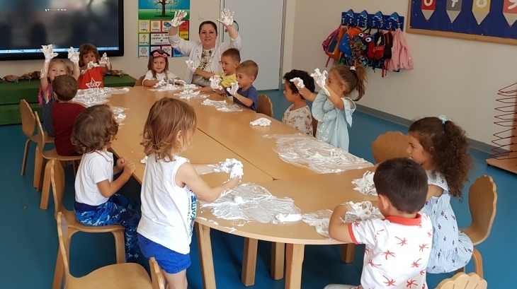 Mimarsinan Okyanus Koleji Okul Öncesi Çiçekler Grubu Bütünleştirilmiş Etkinlik Çalışmaları Yaptı.