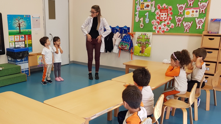 Mimarsinan Okyanus Koleji Okul Öncesi Çiçekler Grubu Sosyal Beceri Etkinliğinde