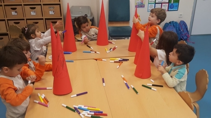 Mimarsinan Okyanus Koleji Okul Öncesi Kuşlar Grubu Play Time Etkinliğinde