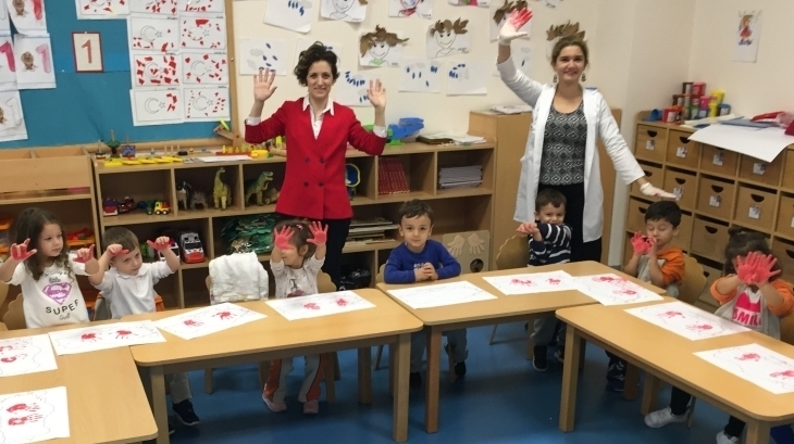 Mimarsinan Okyanus Koleji Okul Öncesi Kuşlar Grubu Aile Katılımı Etkinliğinde