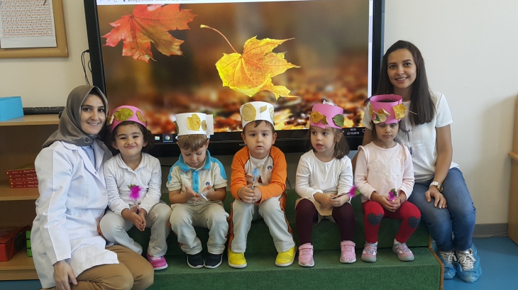 Mimarsinan Okyanus Koleji Okul Öncesi Kuşlar Grubu Aile Katılımı Etkinliğinde
