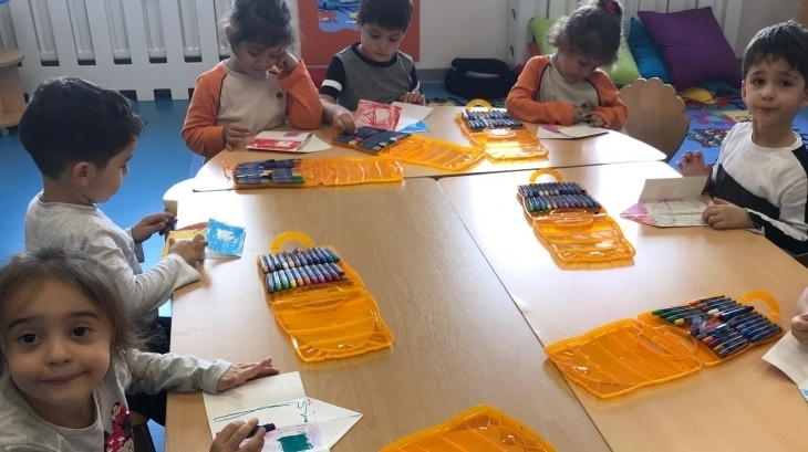 Mimarsinan Okyanus Koleji Okul Öncesi Mercanlar Grubu Bilingual Etkinliğinde