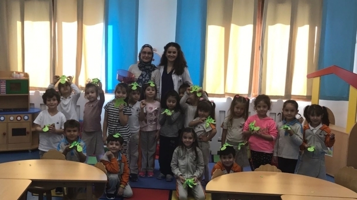 Mimarsinan Okyanus Koleji Okul Öncesi Yıldızlar Grubu Aile Katılımı Etkinliğinde
