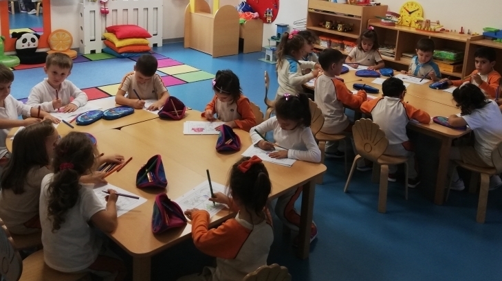 Mimarsinan Okyanus Koleji Okul Öncesi Yıldızlar Grubu Fastrackids Etkinliğinde