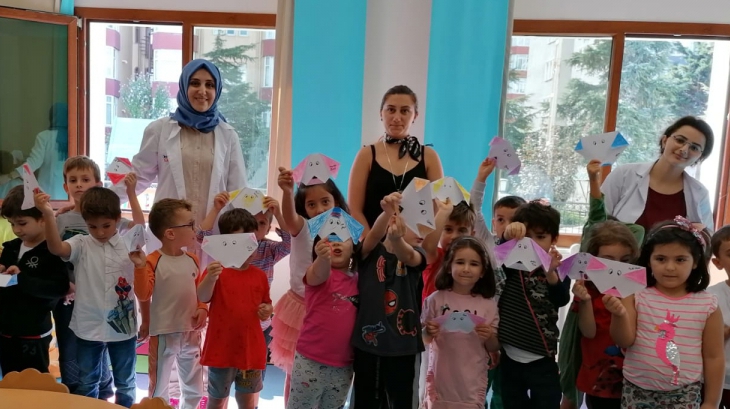 Mimarsinan Okyanus Koleji Okul Öncesi Yıldızlar Grubu Aile Katılımı Etkinliğinde